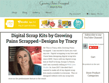 Tablet Screenshot of growingpainsscrapped.com